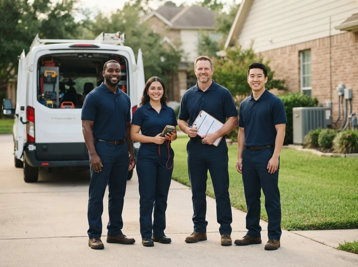 Certified HVAC technician near Purdon, TX